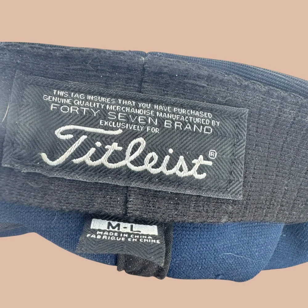 Titleist Houston Astros‎ MLB Golf Hat Navy Blue 47 Brand Stretch Fit M-L TH5FMLB